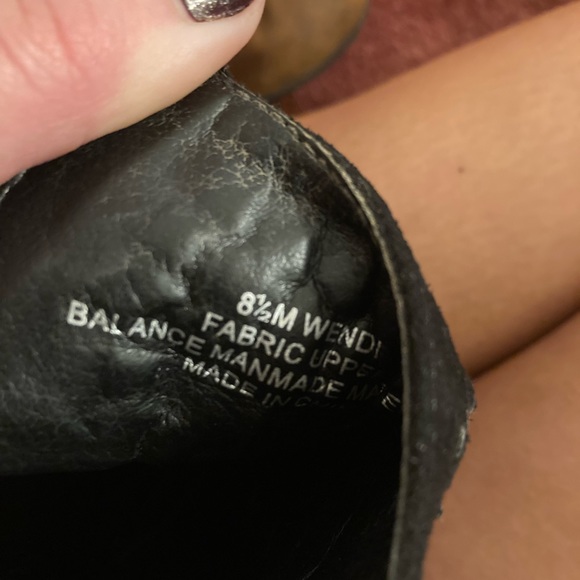 Black Open Toed Heels - Picture 5 of 5